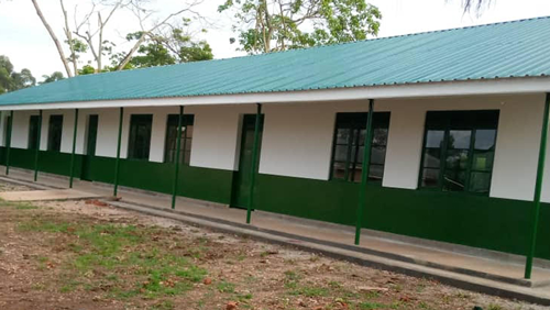 Classroom block for Rwengobe Primary School