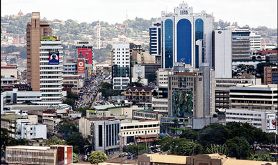 Kampala city view