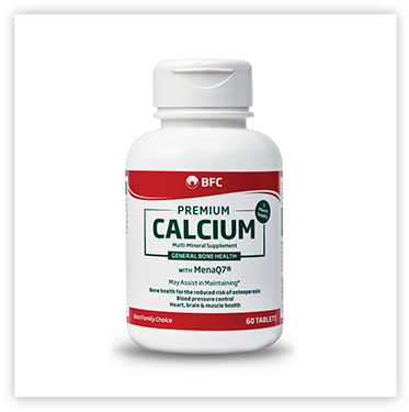 Premium Calcium Multi-Mineral Supplement with MenaQ7® and Vitamin D