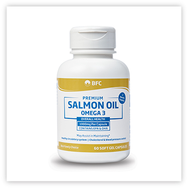 Premium Salmon Oil Omega 3 with EPA, DHA & Vitamin E