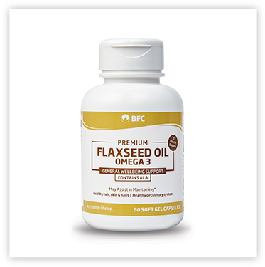 Premium Flaxseed Oil Omega 3 with ALA and Vitamin E