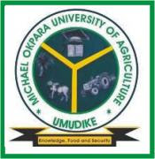 Michael Okpara University of Agriculture, Umudike 