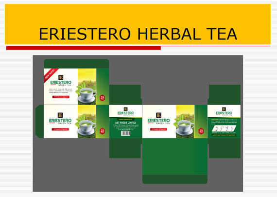 AGT ERIESTERO INVESTMENTS LTD.(EEE) Herbal tea