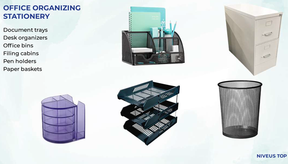 Niveus Top Office Organizing Stationery